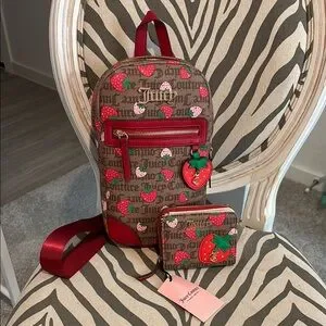 Juicy Couture | Bags | Juicy Couture Brown And Red  display picture 2